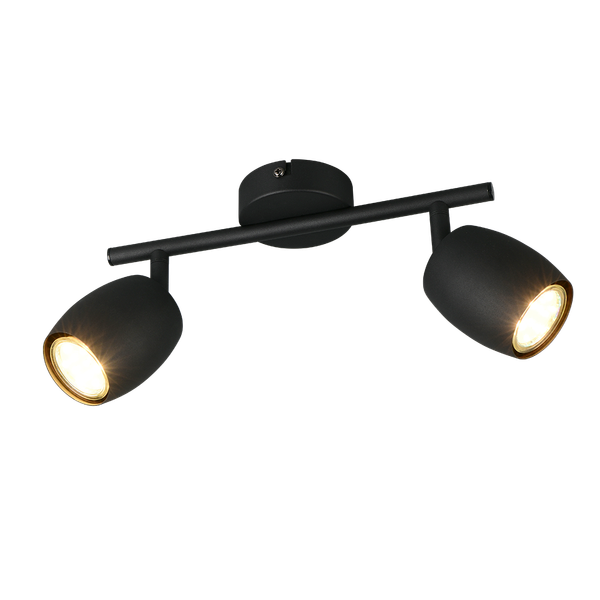 Nancy spotlight 2-pc GU10 matt black image 1