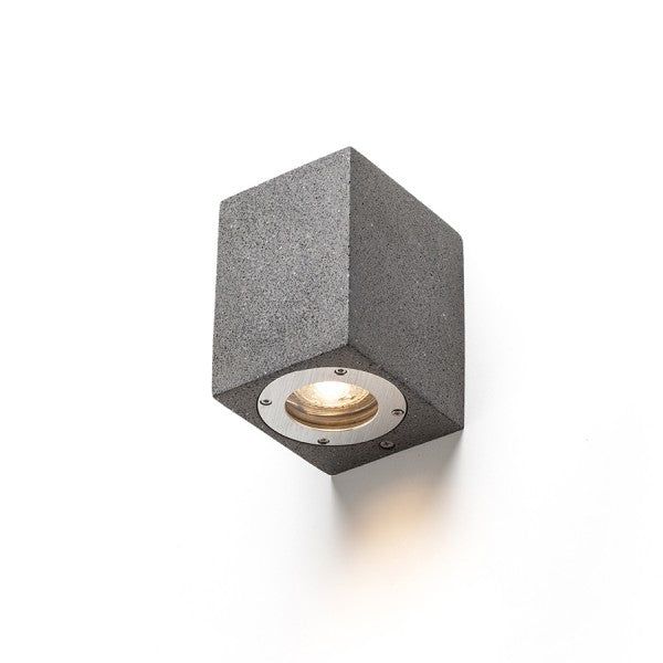 KANE I wall concrete/dark granite 230V LED GU10 5W IP65 image 1