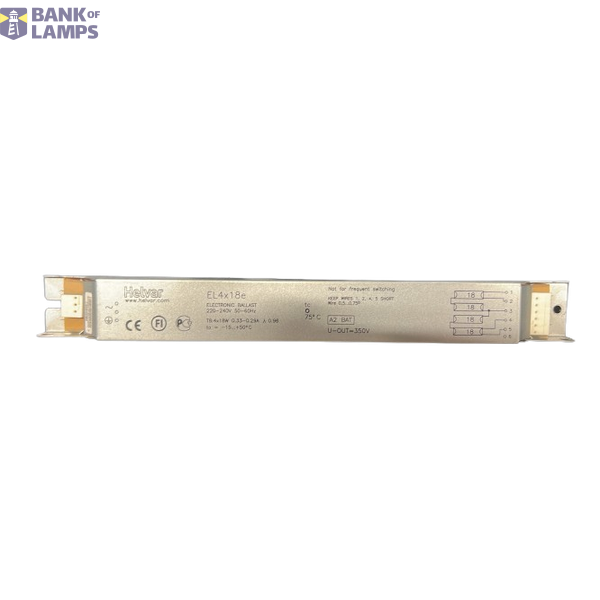 Electronic Ballast EL4x18e 50-60 Hz 220-240V image 1