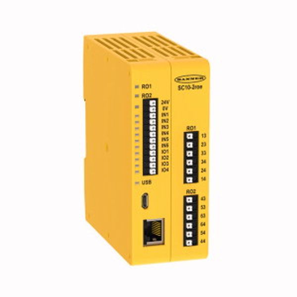 Safety Module Programmable Safety Controller   SC10-2ROE image 2