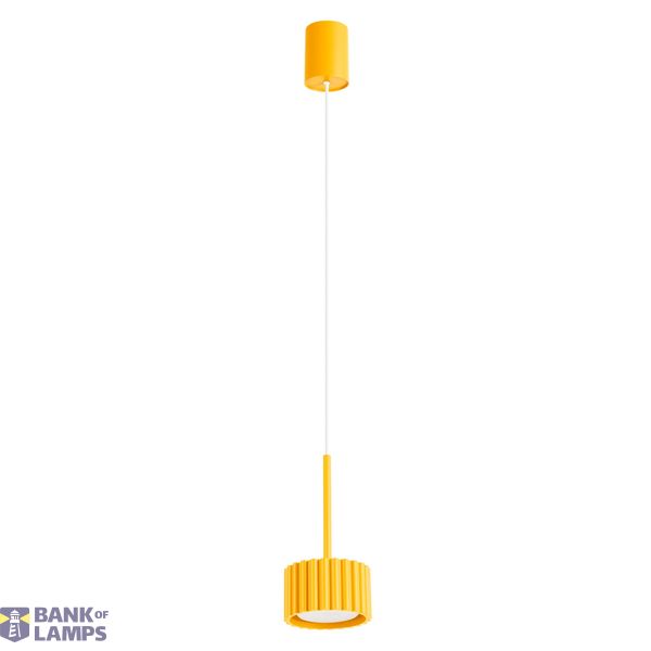 Pendant lamp AURA 1 yellow Gx53 image 2