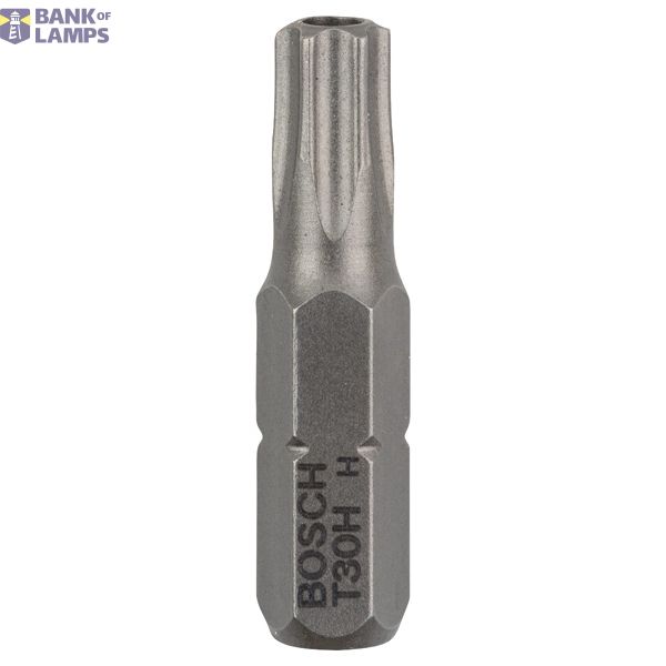 T30H Security-Torx® screwdriver bit, Extra Hard T30H, 25 mm 2 pcs. image 1
