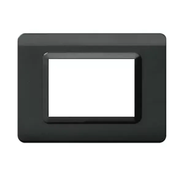44 MOULDED FR.PLATE POL.DARK GR. 3M image 1