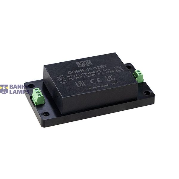 Mean Well DDRH-45-15ST DC/DC converter module 15 V/DC Number of outputs: 1 x Contents 1 piece. image 1