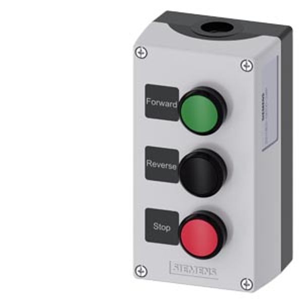 Enclosure for command devices, 22 mm, round image 1