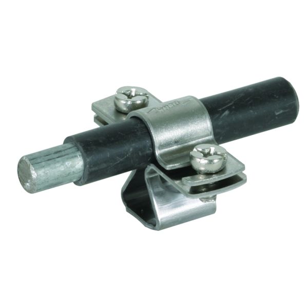 Conductor holder StSt with M8 thread f. Rd 13mm image 1