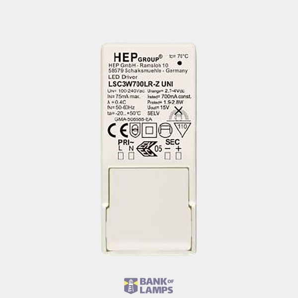 Driver Not Dimmable / 1W-3.50W / 90-264V / 350mA image 1