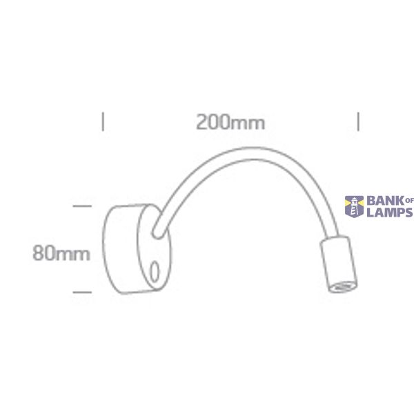 WHITE 3W WW IP20 230V image 2