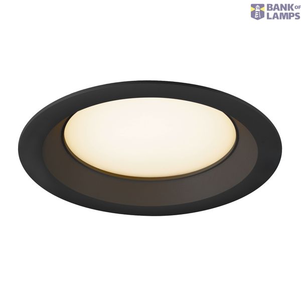 DOWNLIGHT V 150, slightly recessed cover black image 2