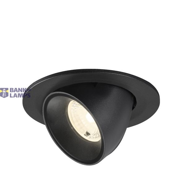 NUMINOS© GIMBLE S recessed ceiling lig 4000K 40ø IP20 rnd bl image 1