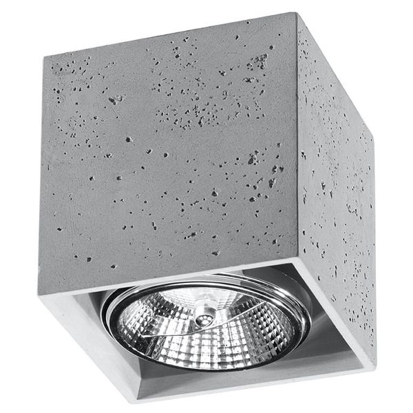 Spot VALDE 140 concrete GU10 1x40W IP20 image 1