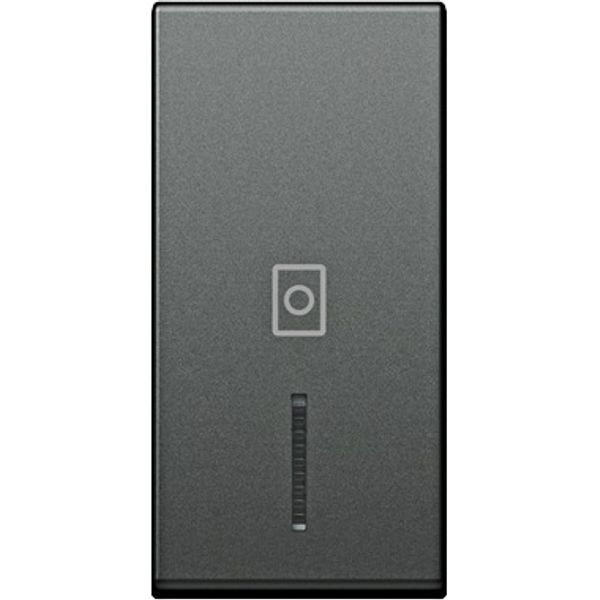 Cover with lens and washer icon 1M, anthracite image 1