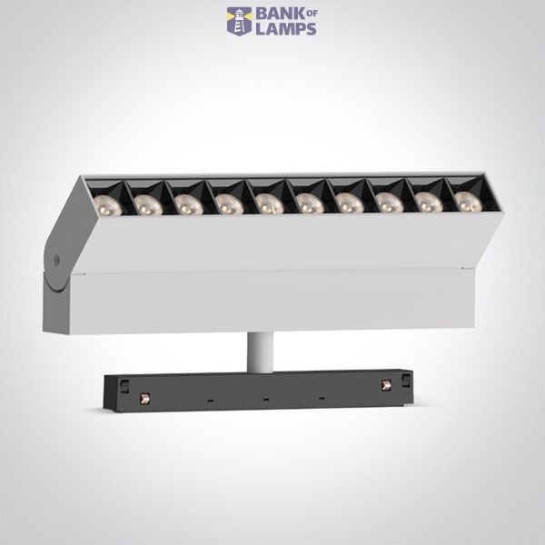 42106BL/W/V WHITE 22W CCTV 48V IP20 ADJUSTABLE DALI MAXI image 1