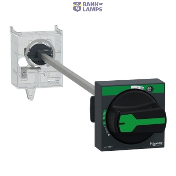 GV3APN03 BLACK HANDLE FRONT PLATE IP65 W image 2