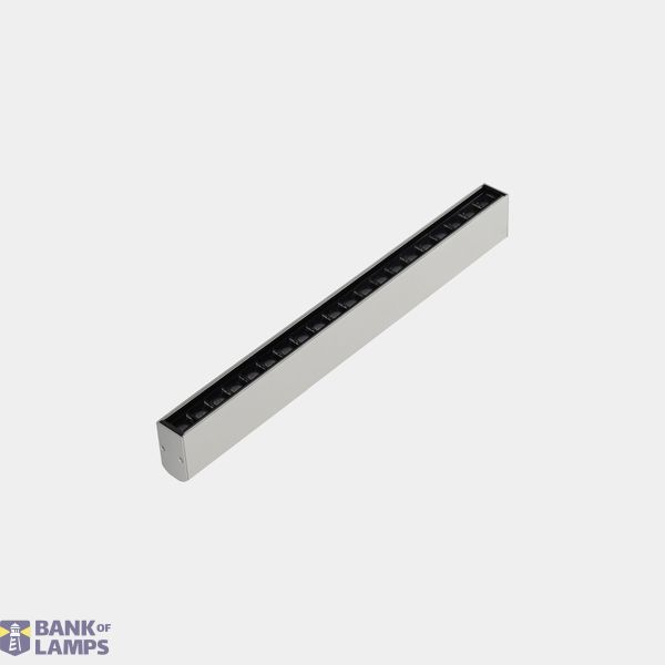 Lineal lighting system IP66-IP67 Taglio Optics Surface Fix 504mm LED 19W 4000K Urban grey 1182lm image 1