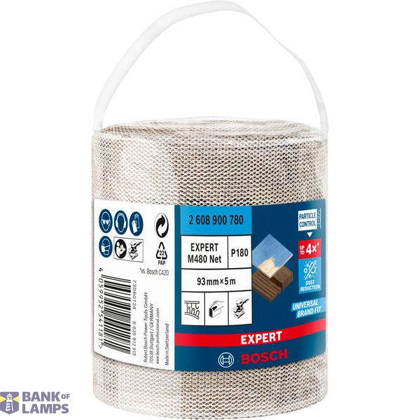 EXPERT M48 Sanding Net Roll 93 mm, 5 m, G 18 image 2