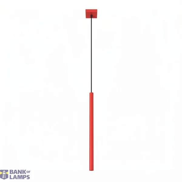 Pendant lamp PASTELO 1 red image 1