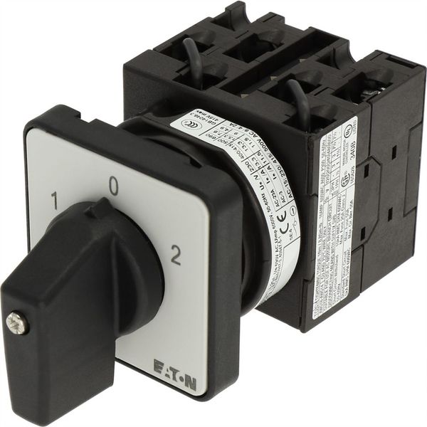 T0-3-8401/E Reversing switches, T0, 20 A, flush mounting, 3 contact unit(s), Contacts: 5, 60 °, maintained, With 0 (Off) position, 1-0-2, Design number 8401 image 15