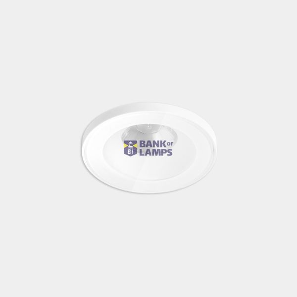 Downlight Play IP65 Glass Round Fixed Emergency 11.9W LED warm-white 3000K CRI 90 33.6º ON-OFF White IP65 1176lm image 1