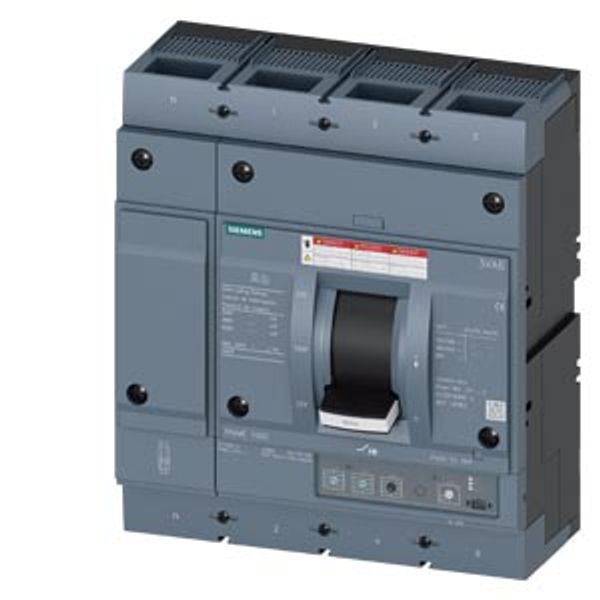 Circuit breaker 3VA6 UL frame 800 breaking capacity class M 35 kA @ 480 V 4-pole image 1