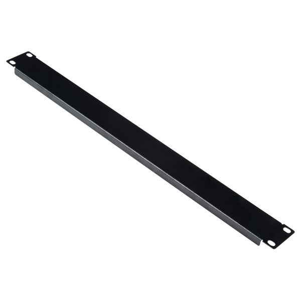 19" Blank panel, screwed, 19", 1U, RAL9005 image 1