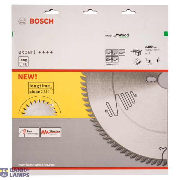 Expert for Wood circular saw blade 300 x 30 x 3,2 mm, 96 image 2