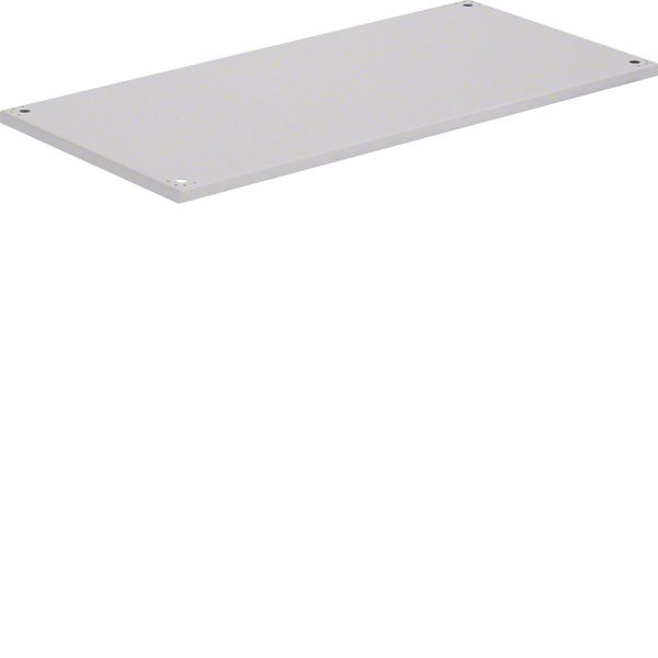 Plain clos. plate, Univers, 850x400 mm image 1