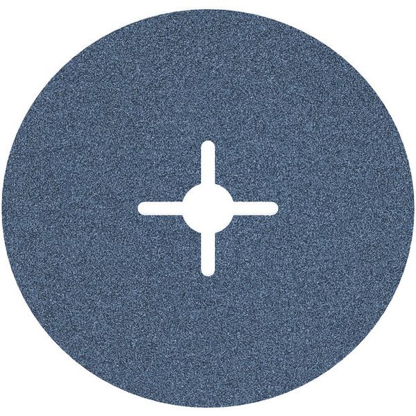 Fibre sanding disc R574, Best for Metal D= 180 mm; G= 80 image 1