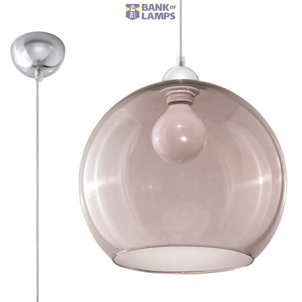 HANGING LAMP BALL GRAPHITE E27 1X60W IP20 image 3