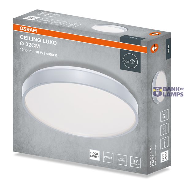 CEILING LUXO 18W 840 IP20 SI OSRAM image 2