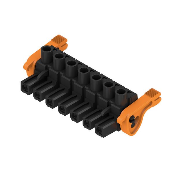 PCB plug-in connector, female plug, 7.62 mm, Number of poles: 7, 180°, Clamping yoke connection, Clamping range, max. : 4 mm², Box image 2