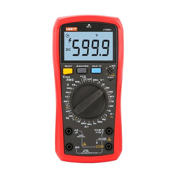 Digital multimeter;LCD;(6000);VDC:0.1÷600mV,6V,60V,600V,1kV, UNI-T image 1