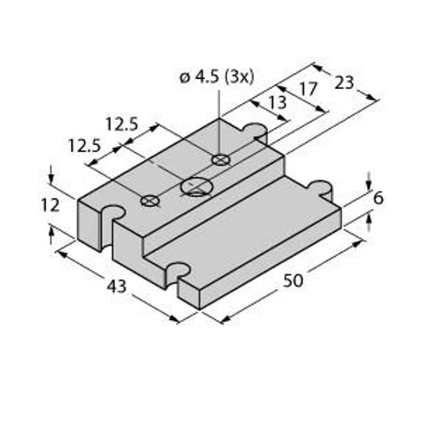 Accessories for Actuator/Sensor Cables Assembly Kit for PROFIBUS/CAN/Sensor Y-splitter   S89/VB2-BEFESTIGUNGSSET image 1