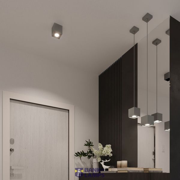 WALL LAMP QUAD 1 GREY G9 1X40W IP20 image 10