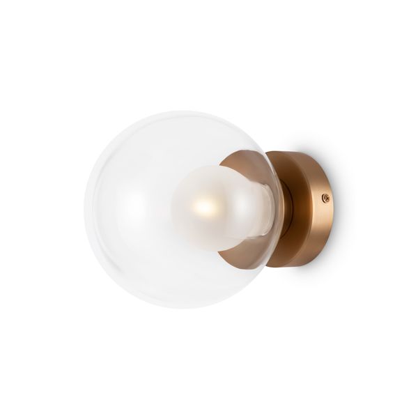 Modern Basic form Wall lamp Gold image 1