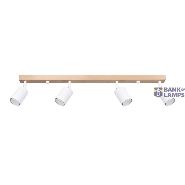 CEILING LAMP VERDO 4 WHITE GU10 4X10W IP20 image 3