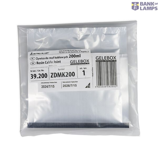ZDMK200 Resin for cable joints 200ml GELEBOX image 1