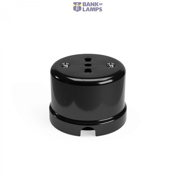 Porcelain Italian 10/16A wall socket image 2