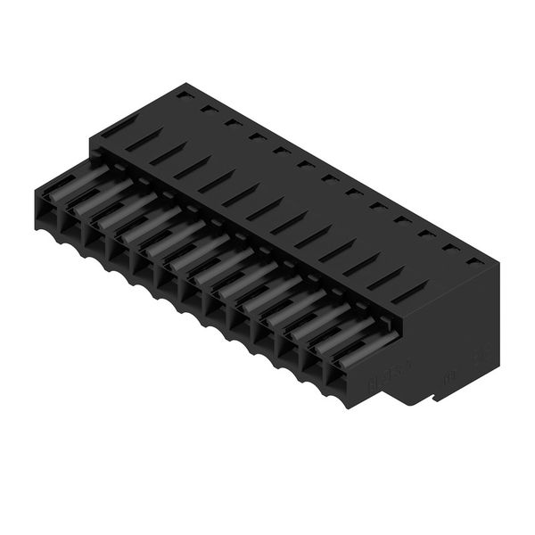 PCB plug-in connector, female plug, 3.50 mm, Number of poles: 13, 180°, Tension-clamp connection, Clamping range, max. : 1.5 mm², Box image 4