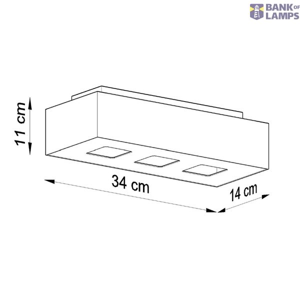 SPOT MONO 3 WHITE GU10 3X40W IP20 image 6