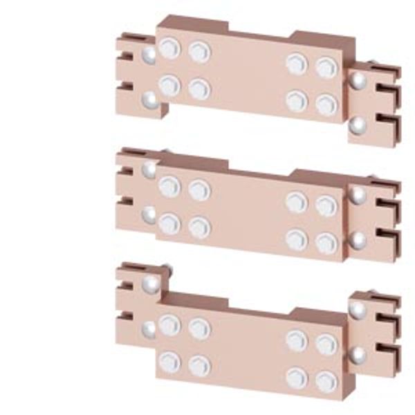 busbar L1-3 transformer measurement field 2x100x10 mm, W: 400 mm image 1