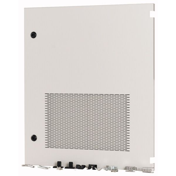 XTSZDSQV3R-H700W600 Section wide door, ventilated, right, HxW=700x600mm, IP31, grey image 1