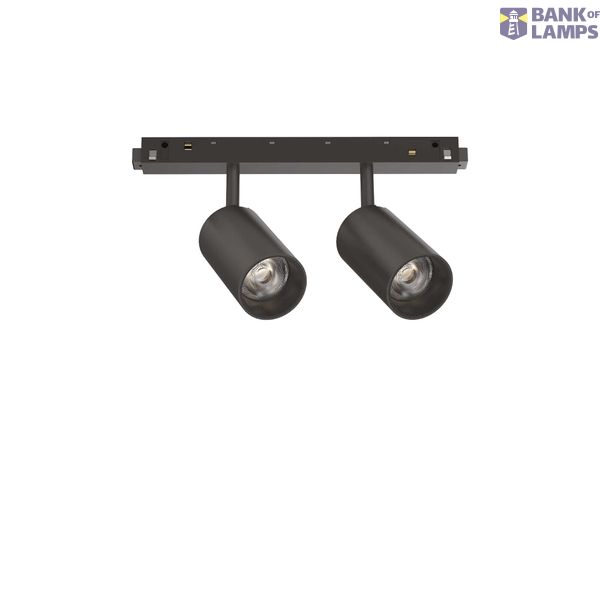 EGO TRACK DOUBLE 16W 4000K DALI BK image 1