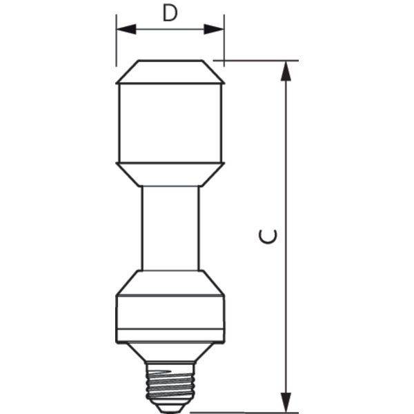 TForce LED Road 25W E27 740 MV image 2