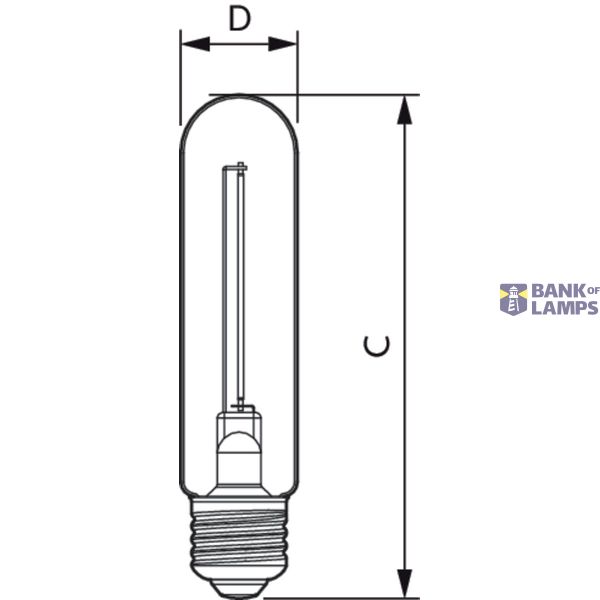 LED classic 15W T32 E27 smoky ND SRT4 image 3