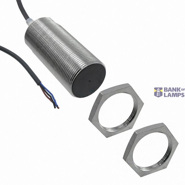 Proximity sensor, inductive, nickel-brass, long body, M30, shielded, 1 E2A 7141R image 3