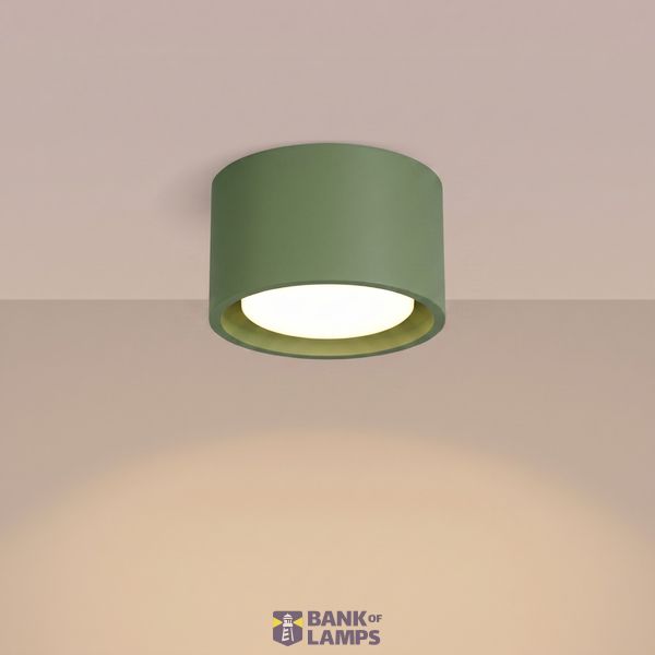 Ceiling lamp MODO 1 olive green Gx53 image 6