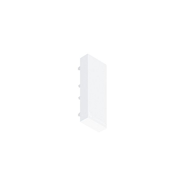 SUP2 TRACK H END PLATE ELECTR CON WH - Cover plate image 1