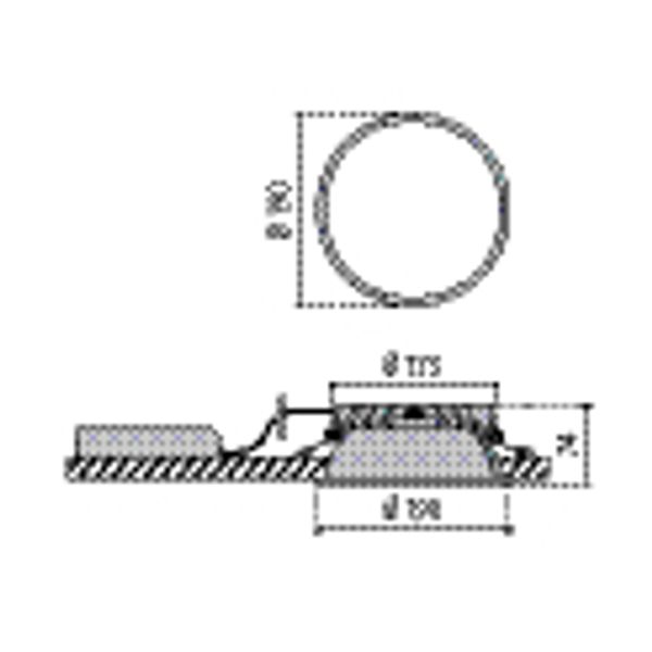 DL ROUND MIDI 8 C/EW 840 ALU+WIELAND image 5