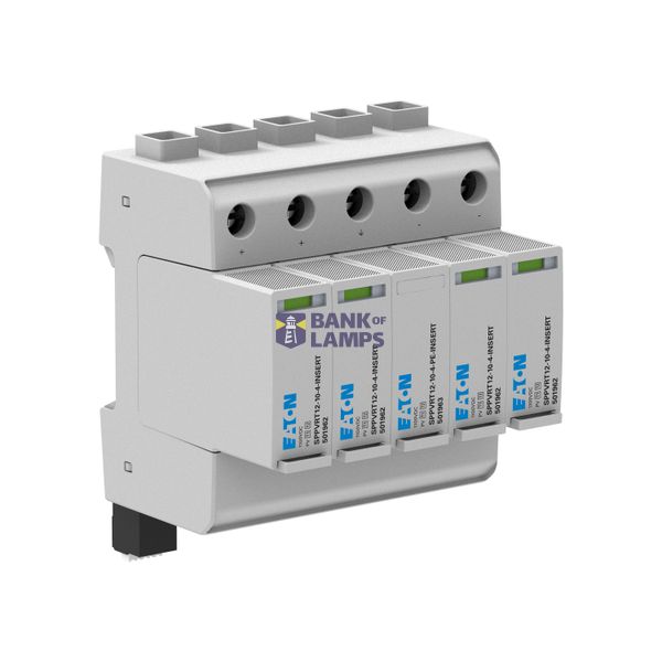 Multi MPPT PV-SPD, 1000V, class 1 and 2 combined tested with AUX conta image 5